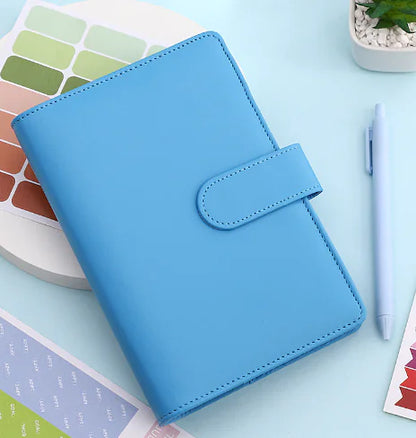 A6 Budget Binder Notebook – Cash Envelope Planner with Stickers, Dividers & Expense Sheets