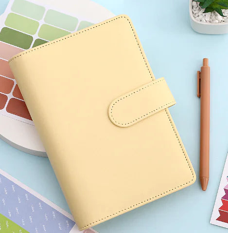 A6 Budget Binder Notebook – Cash Envelope Planner with Stickers, Dividers & Expense Sheets