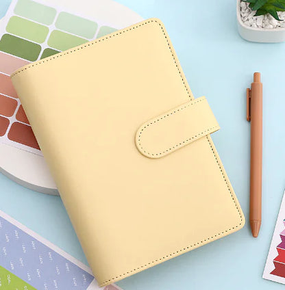 A6 Budget Binder Notebook – Cash Envelope Planner with Stickers, Dividers & Expense Sheets