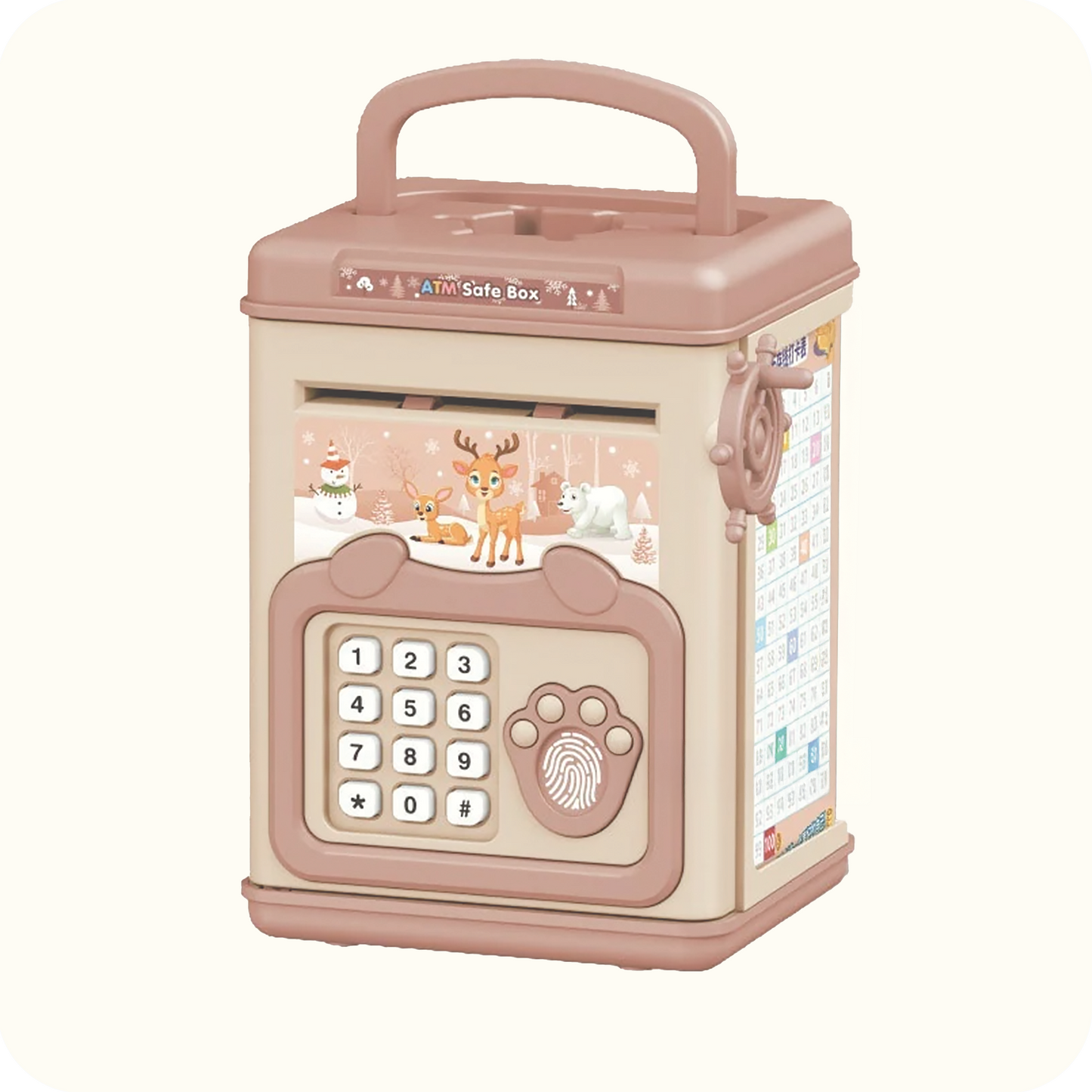 Kids Electronic ATM Coin Bank Automatic & Password