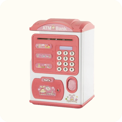 Kids Electronic ATM Coin Bank Automatic & Password