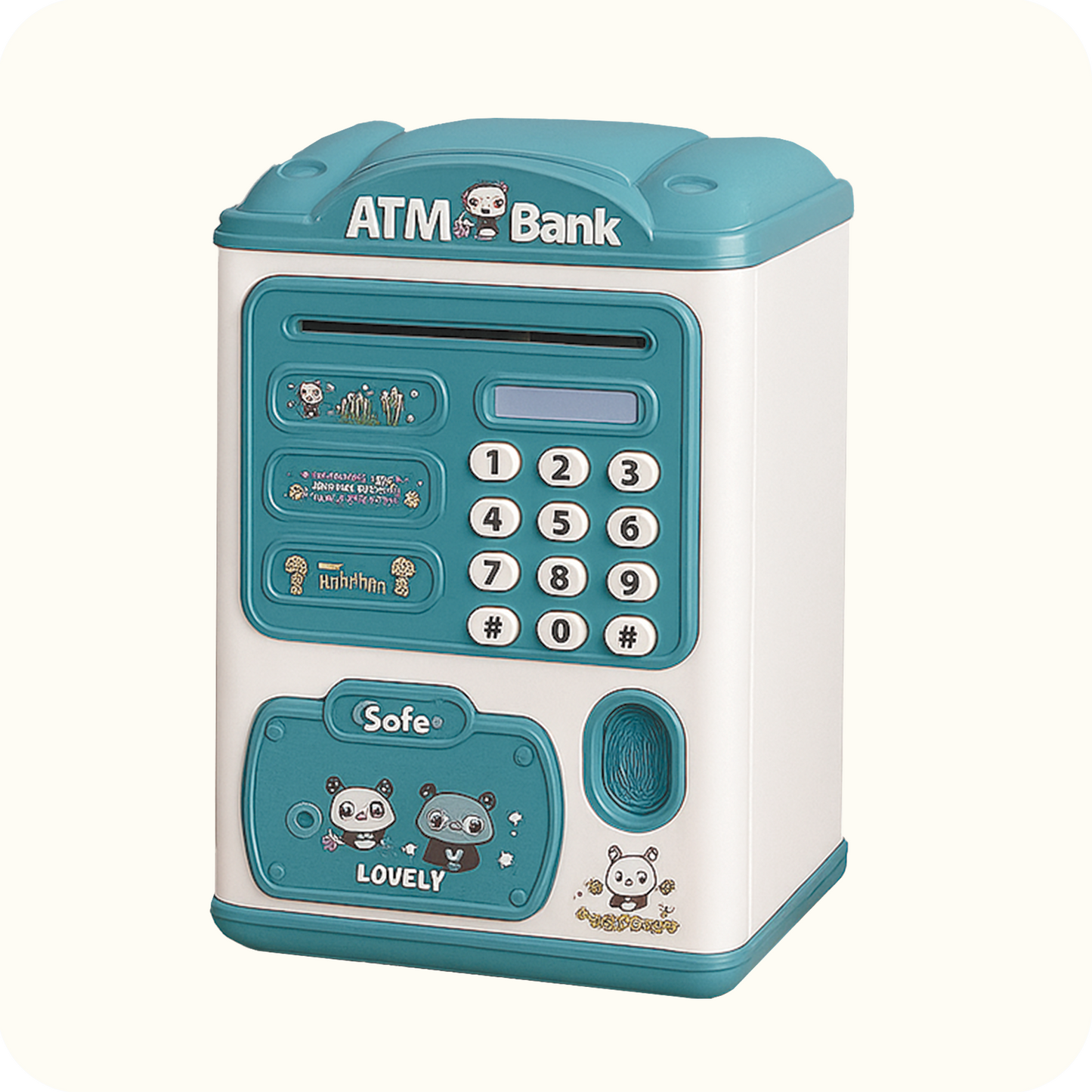 Kids Electronic ATM Coin Bank Automatic & Password