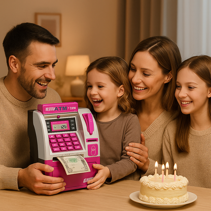 ATM Savings Piggy Bank