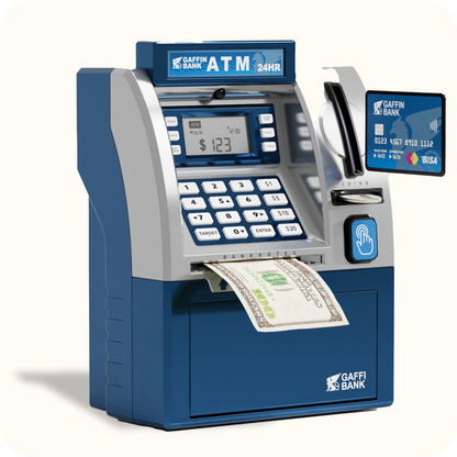 ATM Savings Piggy Bank