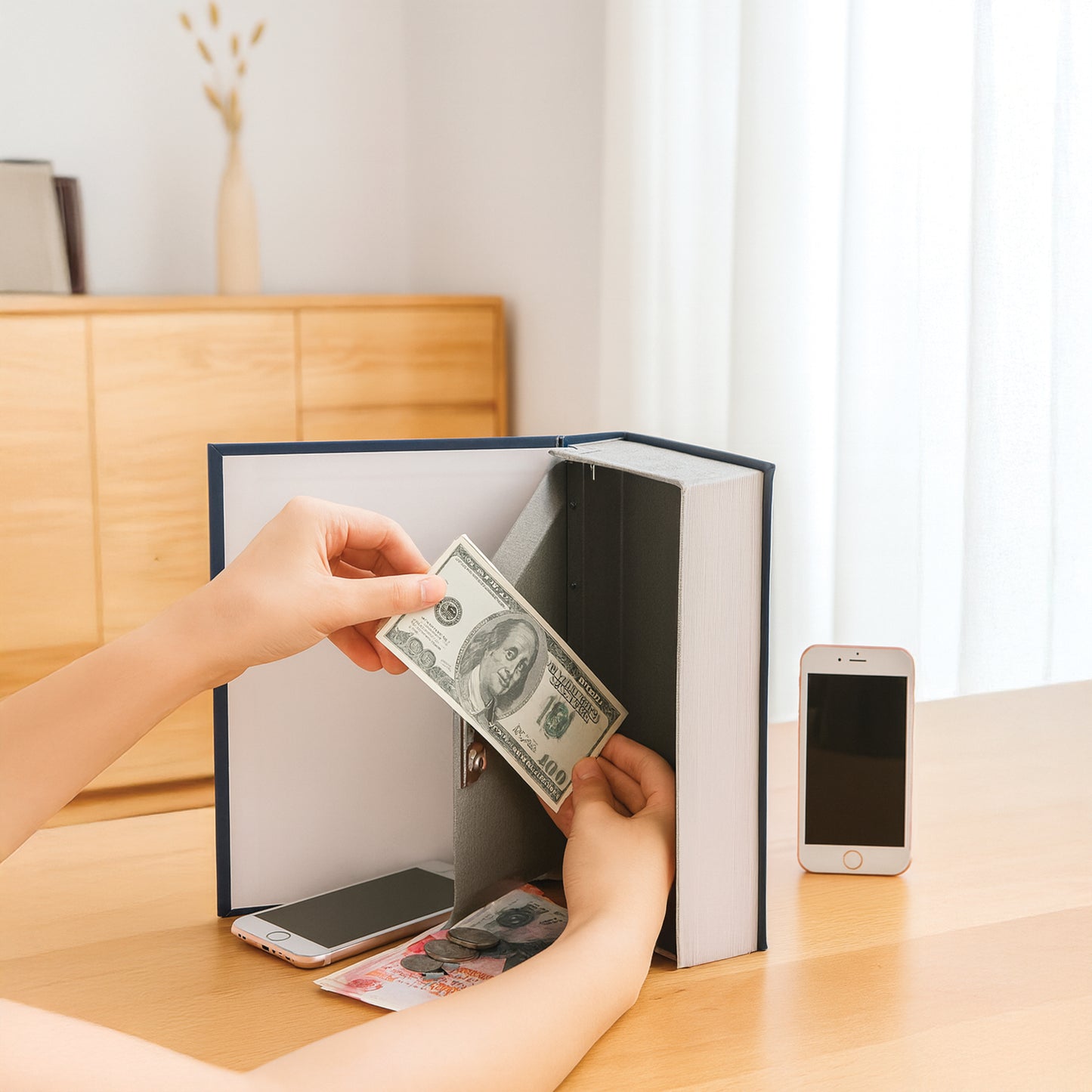 Secret Storage Money Box