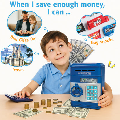 ATM Vault Piggy Bank - Educational Toy