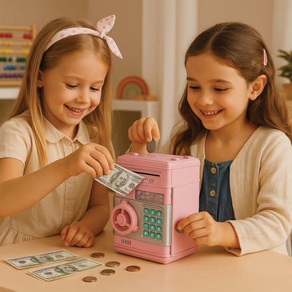 ATM Vault Piggy Bank - Educational Toy