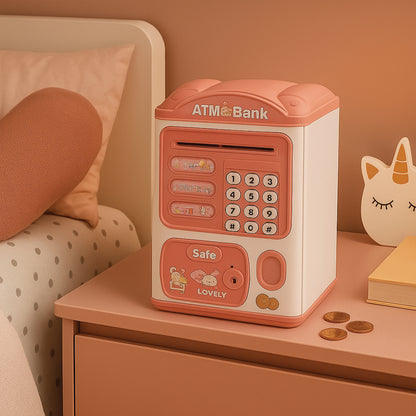 Kids Electronic ATM Coin Bank Automatic & Password