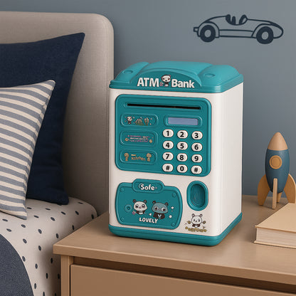 Kids Electronic ATM Coin Bank Automatic & Password